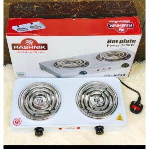 Rashnik Double Coil Hot Plate 2000Watts