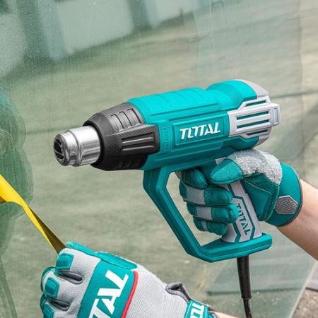TOTAL HEAT GUN - Hot Air Gun Kit 2000W + Free Nozzle Accessories Premium Heavy Duty