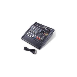 Omax 4 Channels Powered Mixer 1200 Watts , USB , Bluetooth , Aux phone input , Church Mixer , Public Address Systems Mixer