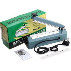 200MM Electric METALIC Poly Bag Sealing with Impulse Heat Sealer