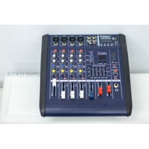 Max 4CH Mixer With Amplifier DSP Effects, MP3 Player, USB, BT
