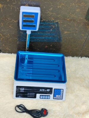 Butchery Electronic Digital Weighing Scale 40kg
