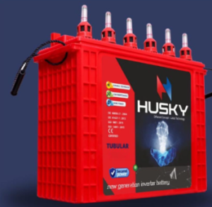 Husky Tall 200AH Tubular Battery Made In India