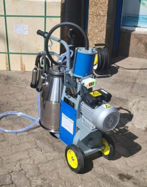 Milking machine single barrel