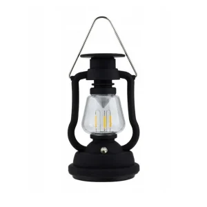 Retro lantern super bright rechargeable LED solar camp light with a Hand Crank
